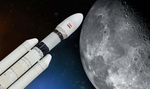 Индийският луноход "Чандраян-3" изпрати нови СНИМКИ на Луната, докато се подготвя за кацане - 1