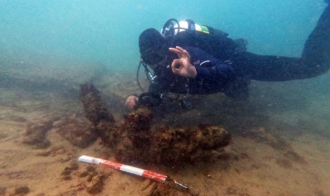Археолози откриха тайнствен остров и останките на потънал кораб край Камчия - 1