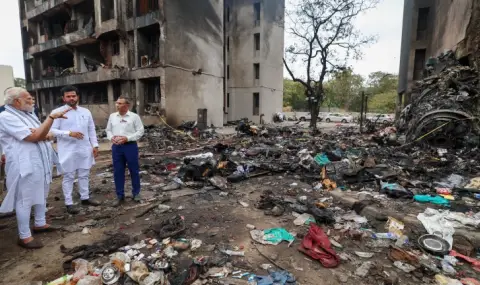 Предварителен доклад: Подаването на гориво към двигателите на падналия самолет в Ахмедабад било прекъснато - 1