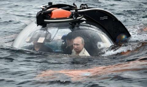 Путин се спусна с батискаф на дъното на Финския залив - 1