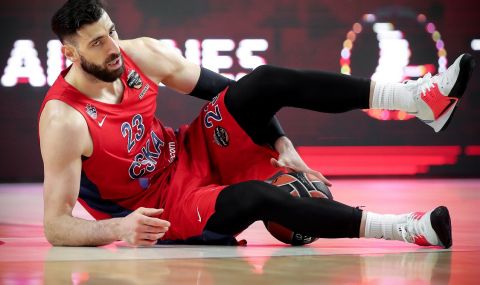 Грузинска баскетболна звезда напуска ЦСКА Москва заради престъпната руска инвазия в Украйна - 1