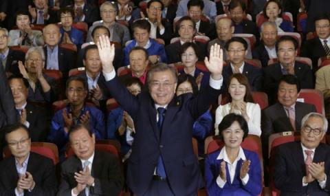 Либерал триумфира в Южна Корея - 1