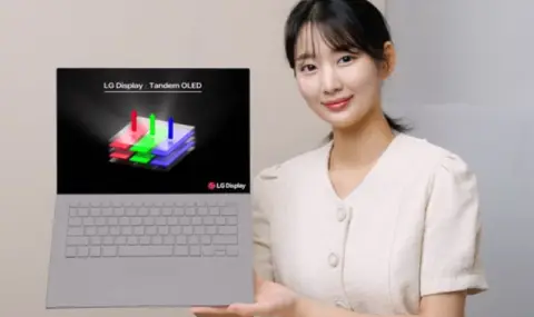 LG стартира масово производство на двуслойни OLED дисплеи за лаптопи - 1