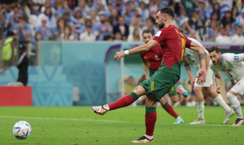 Бруно прати Португалия на елиминации в дербито с Уругвай - 1