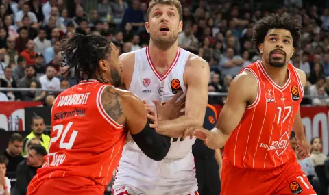 Олимпиакос и Александър Везенков триумфираха над Апоел Тел Авив в София - 1