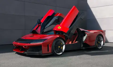 Ferrari F80: Наследникът на LaFerrari дебютира с рекордна мощност - 1