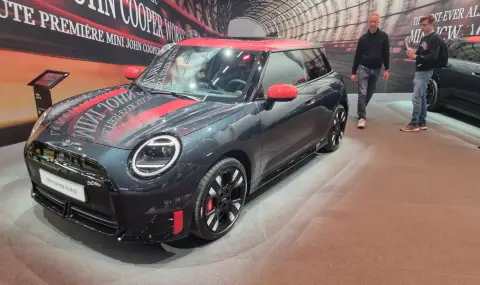 За първи път: Mini John Cooper Works на ток - 1