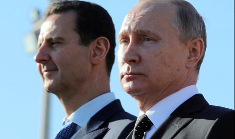 Асад към Путин: Израел са безочливи - 1