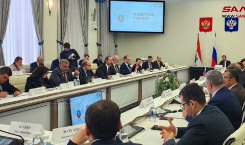 Сирийски и руски министри се срещат в Москва - 1