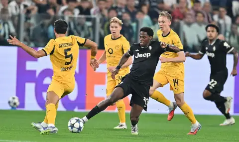 Ювентус оцеля срещу Борусия (Дортмунд) след голово шоу  - 1