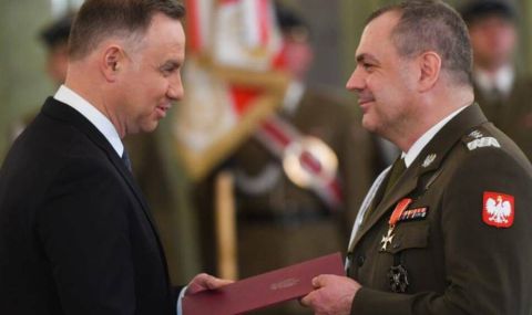 Полският президент назначи нов командир на въоръжените сили  - 1