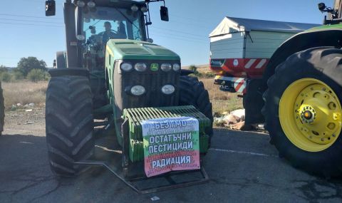 И Румен Радев не успя да спре протестите на зърнопроизводителите  - 1