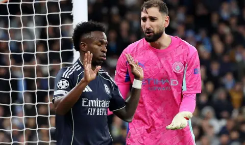 Донарума засипа със суперлативи Винисиус - 1