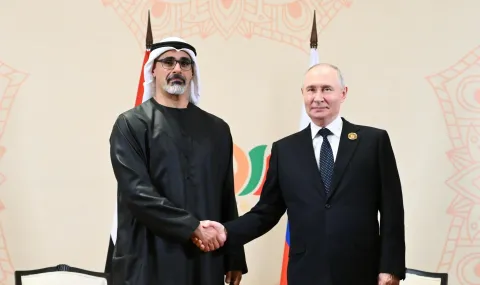 Престолонаследникът на Абу Даби обсъди с Путин двустранните отношения и международната обстановка - 1