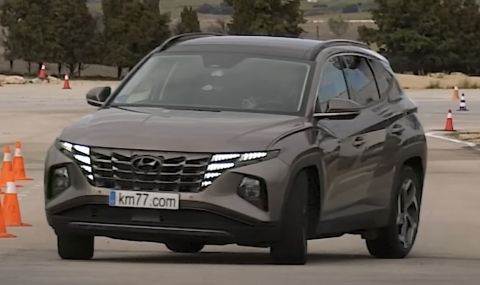 Hyundai Tucson PHEV не изненада в теста за стабилност (ВИДЕО) - 1