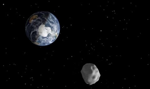 Голям астероид мина много близо до Земята - 1