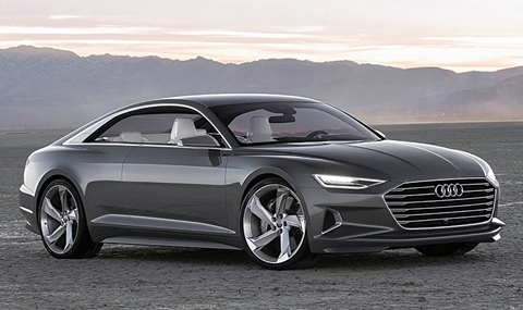 Audi A9 се изправя срещу Tesla Model S - 1