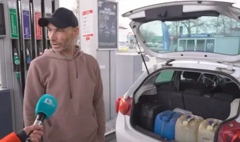 „Дизел туризъм“: Пълнят се и туби! Румънци зареждат у нас, а българи - в Северна Македония 