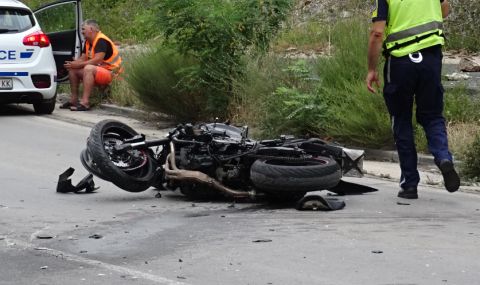 27-годишен мотоциклетист загина при катастрофа в Петричко - 1