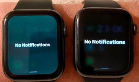 Внимание: Екраните на Apple Watch позеленяват след актуализация - 1