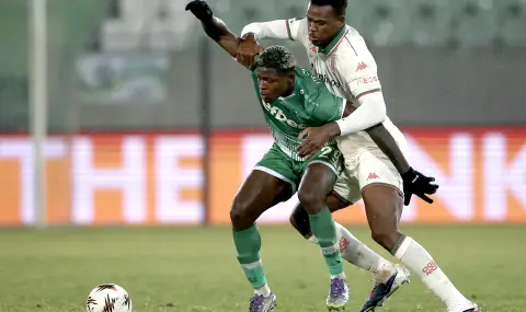 Лудогорец триумфира над Ница и си осигури място в плейофите на Лига Европа - 1