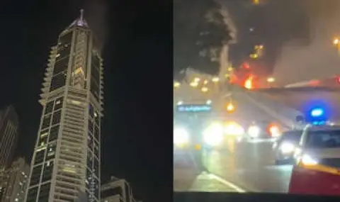 Иран продължава операция „Истински обещание 4“, дрон порази висока сграда в Дубай ВИДЕО - 1