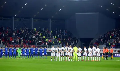 Албанските фенове превърнаха победата над Сърбия в скандално празненство - 1