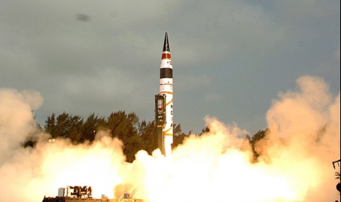 Успешен тест за мощната ракета на Индия - 1