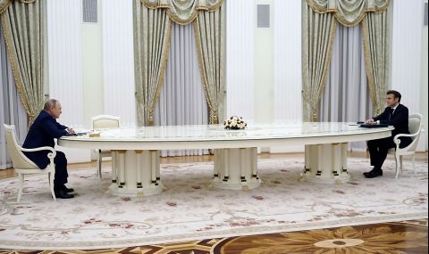 Проведе се нов разговор между Макрон и Путин - 1