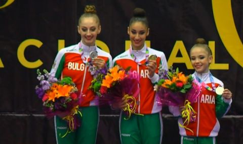 Българските гимнастички с феноменално представяне в Испания - 1