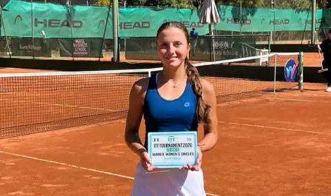 УСПЕХ: Росица Денчева спечели титлата в Санта Маргерита ди Пула - Италия - 1