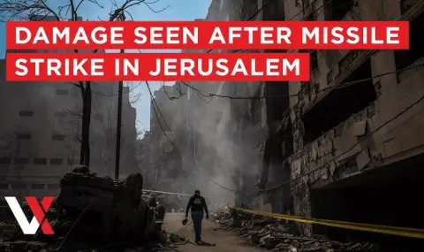 Иранска ракета порази сградата на американския консул в Йерусалим, Израел отрече недостиг на системи за прехващане 