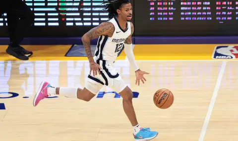 Джа Морант от Мемфис Гризлис пропуска началото на сезона заради травма в глезена - 1