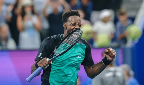 Гаел Монфис написа история на US Open в последния си танц - 1