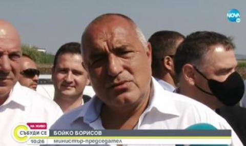 Борисов от Поморие: Няма да коментирам ченгеджийските номера на Радев - 1