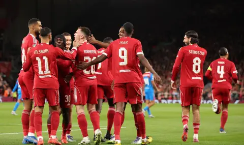 Ливърпул наруши традицията: "Мърсисайдци" излязоха без нито един англичанин срещу Атлетико Мадрид - 1