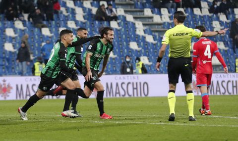 Сасуоло препъна още един от претендентите за титлата в Серия А - 1