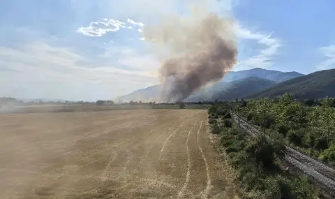 Big fire near Maglizh  - 1