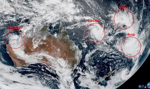 Сезонът на ураганите! "Умберто" се насочи заплашително към САЩ - 1