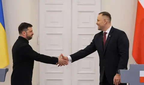 Володимир Зеленски във Варшава: Ако Украйна бъде победена, Москва ще се заеме незабавно с Полша