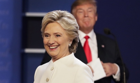 Хилари Клинтън печели и третия дебат - 1