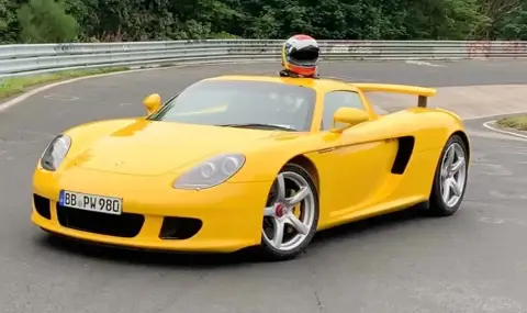 Porsche Carrera GT подобри собствения си рекорд на „Ринга“ (ВИДЕО) - 1