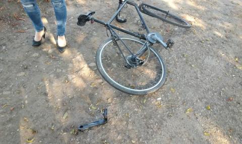 Ударен от кола колоездач се бори за живота си, издирват свидетели - 1