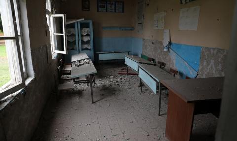 Арменската армия атакува училище и журналисти в Тертер - 1