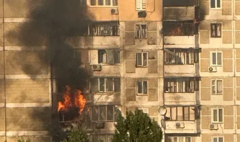 Drone hits apartment building in Kiev, man dies in Kharkiv region - 1