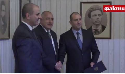 Президентът връчи мандат за кабинет Борисов 3 (ВИДЕО) - 1