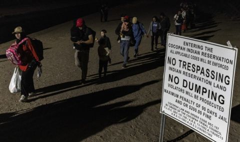 Пращат 1 100 войници от Флорида в помощ на охраната по границата с Мексико - 1