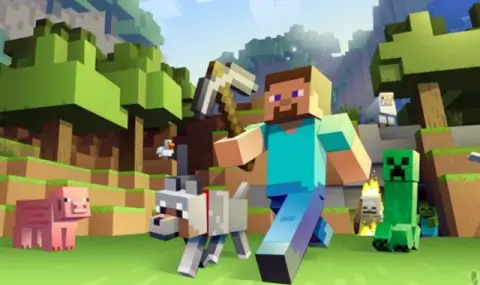 Геймър достигна до „края на света“ в Minecraft - 1