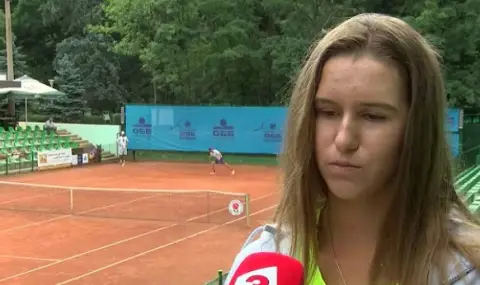 Гергана Топалова отстрани испанка в Швейцария - 1