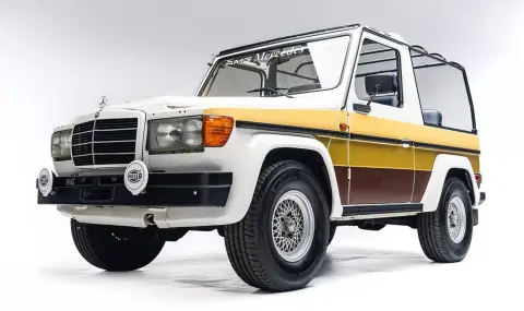 Знаете ли защо AMG използва предница от S-Class за една от първите си тунинговани G-Class? - 1